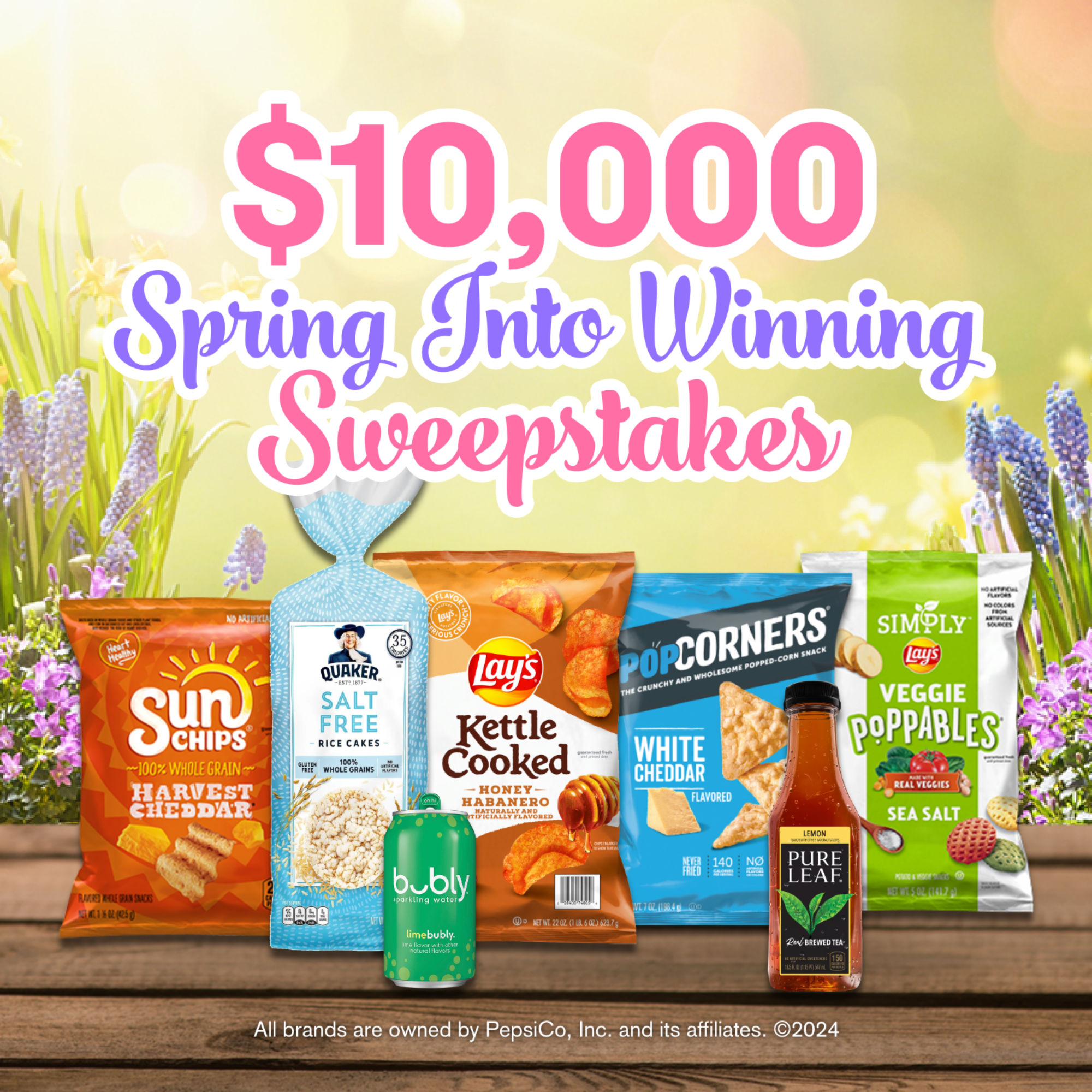 $10,000 Spring Into Winning Sweepstakes 