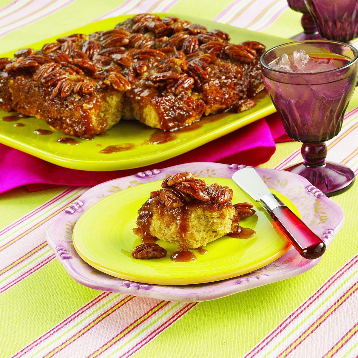 Caramel-Nut Sticky Biscuits