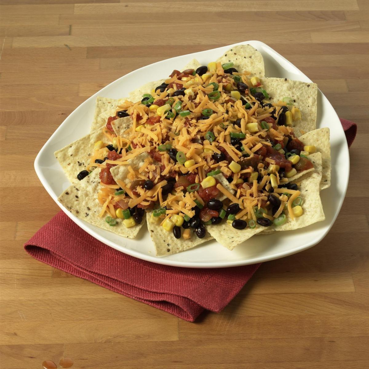 Black Bean Nachos