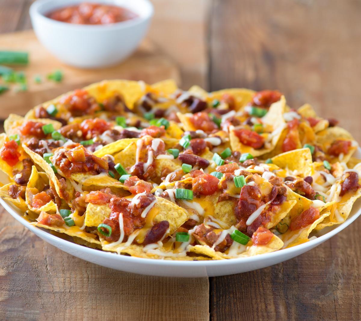 Chili Cheesy Nachos