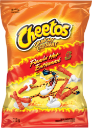 Cheetos Crunchy Nacho Flavour Cheese Flavoured Snacks - 285 g