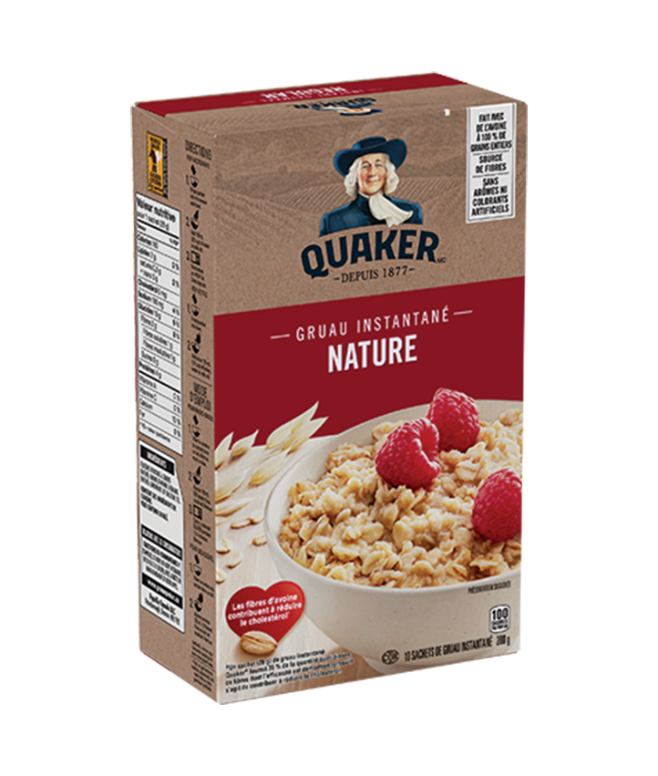 Quaker - Gruau instantané Quaker® – Nature
