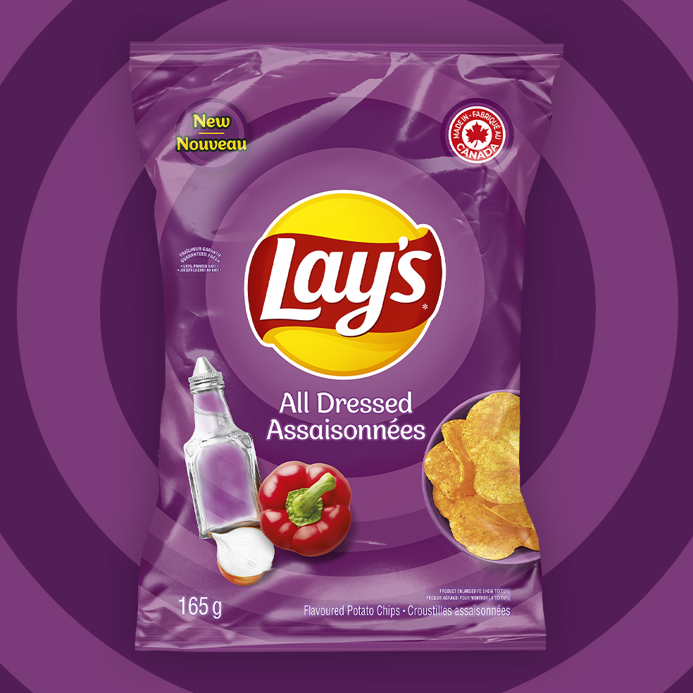 LAY S All Dressed Flavoured Potato Chips LAY S