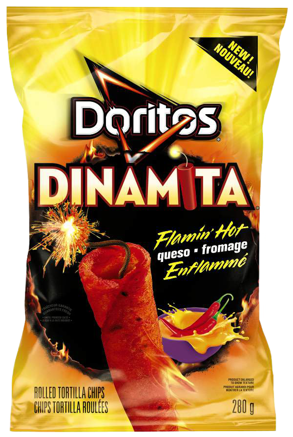 Doritos Dinamita Flamn’ Hot Queso Rolled Tortilla Chips | Tasty Rewards