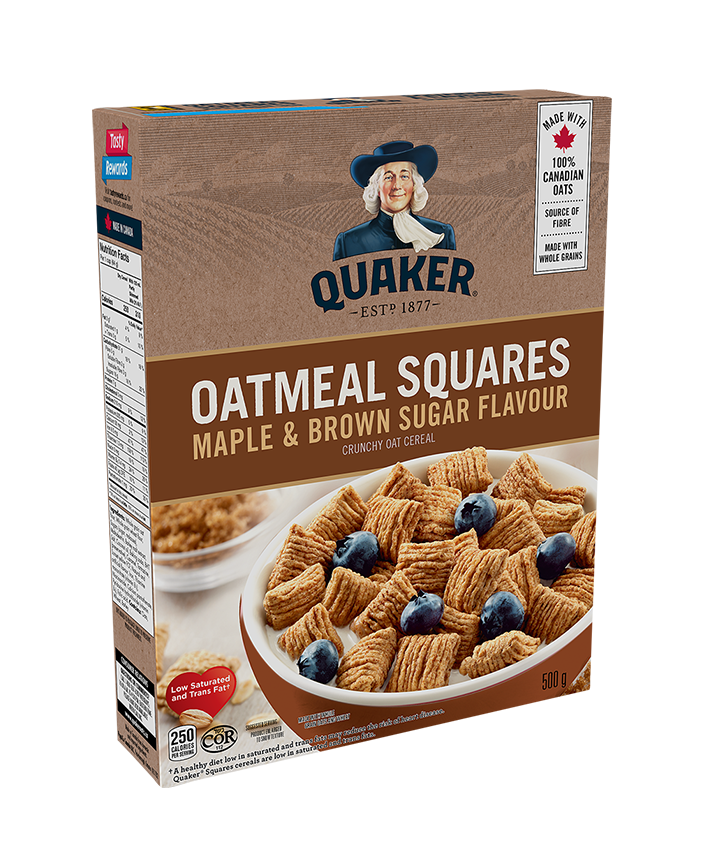 Quaker Oats Squares Cereal