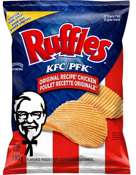 RUFFLES<sup>®</sup> KFC Original Recipe<sup>®</sup> Chicken Flavoured Potato Chips