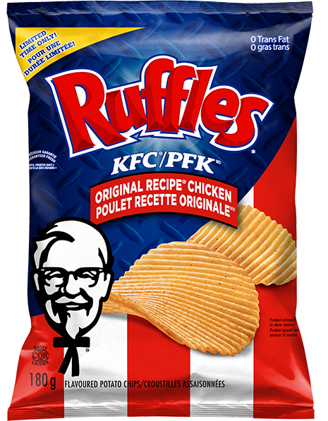 Ruffles - Ruffles KFC Original Recipe Chicken flavoured potato chips FR