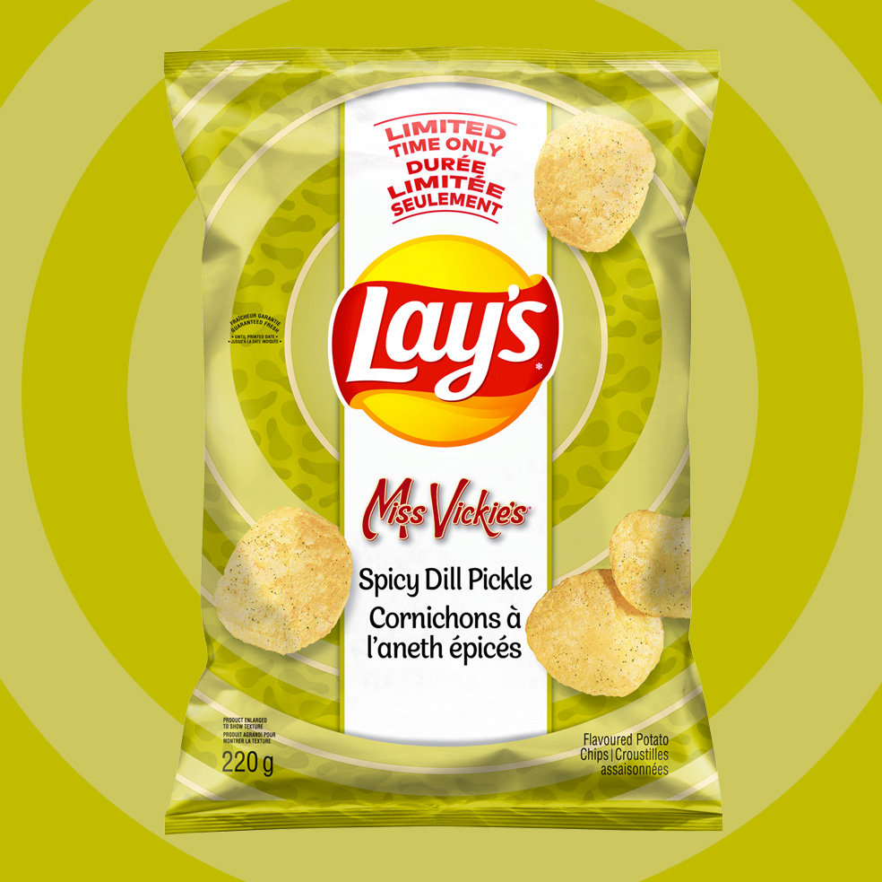 LAY’S<sup>®</sup> Spicy Dill Pickle Flavoured Potato Chips