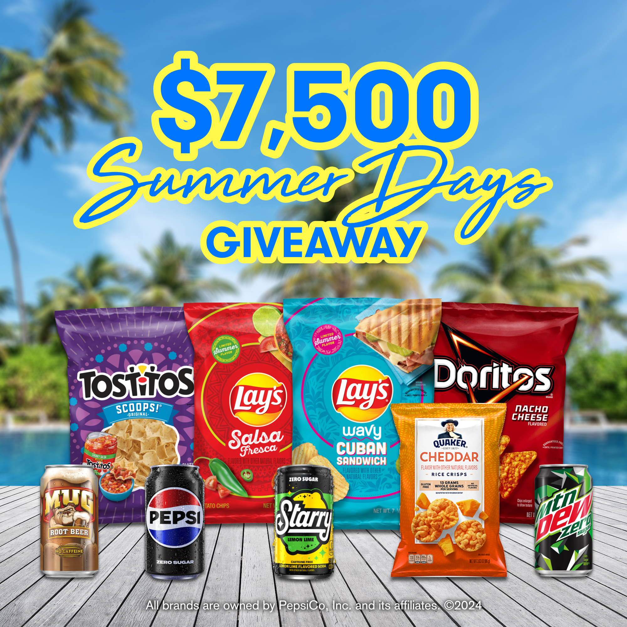 $7,500 Summer Days Giveaway