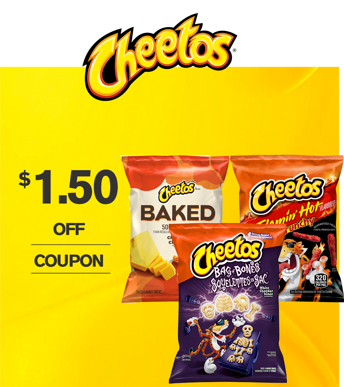 Save $1.50 Cheetos