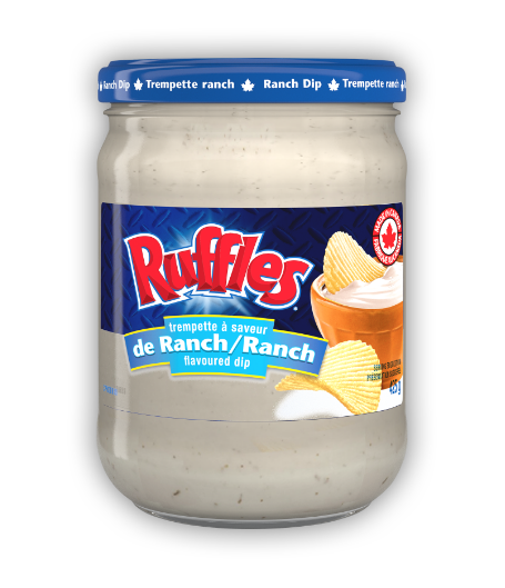 RUFFLES<sup>®</sup> Ranch Flavoured Dip