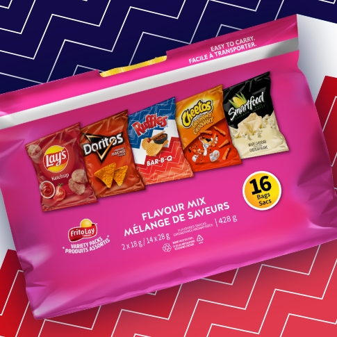 FRITO-LAY<sup>®</sup> Emballages de produits assortis