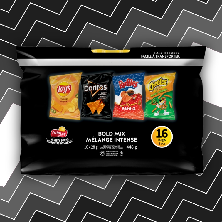 Ruffles - Frito-Lay Variety Packs Bold Mix