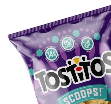 Tostitos chips bag image
